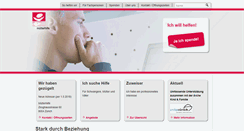 Desktop Screenshot of muetterhilfe.ch
